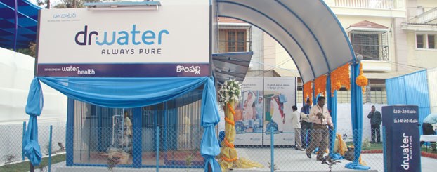 A Water Health Centre in India.