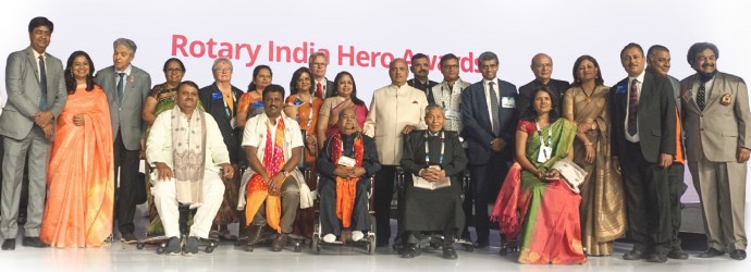 Rotary India honours unsung heroes