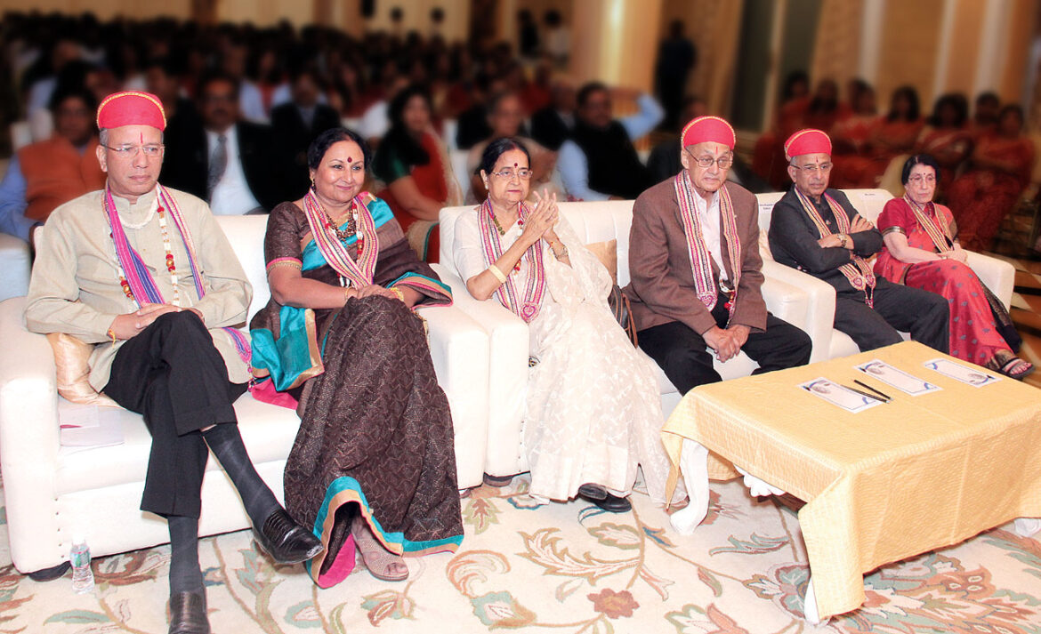 RI President’s India moments RI President K R Ravindran and Vanathy; PRIP Kalyan Banerjee and Binota; PRIP Rajendra K Saboo and Usha at Udaipur.