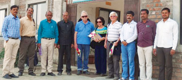 Israeli VTT team with members of RC Bombay Queen City.