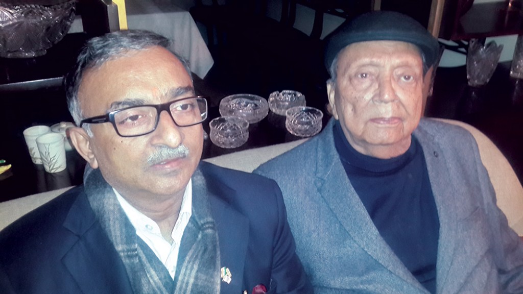 PDG Prem Agarwal with DG Sharat Chandra.