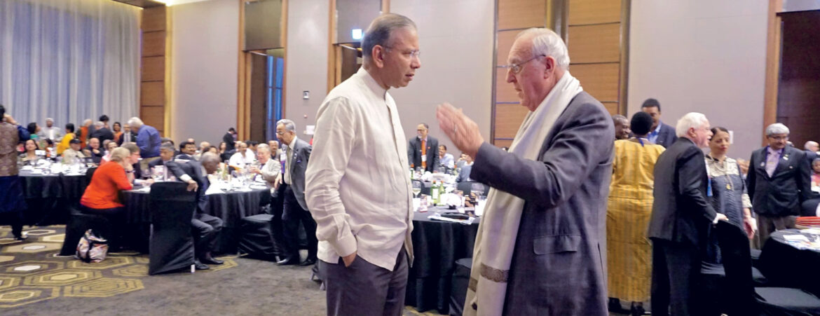 South Asia Reception – Let’s respect Rotaractors: John Germ