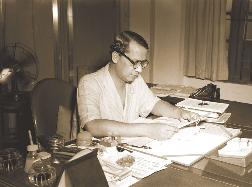 Sukumar Sen, Chief Election Commissioner of India. (First Election Commissioner of India).