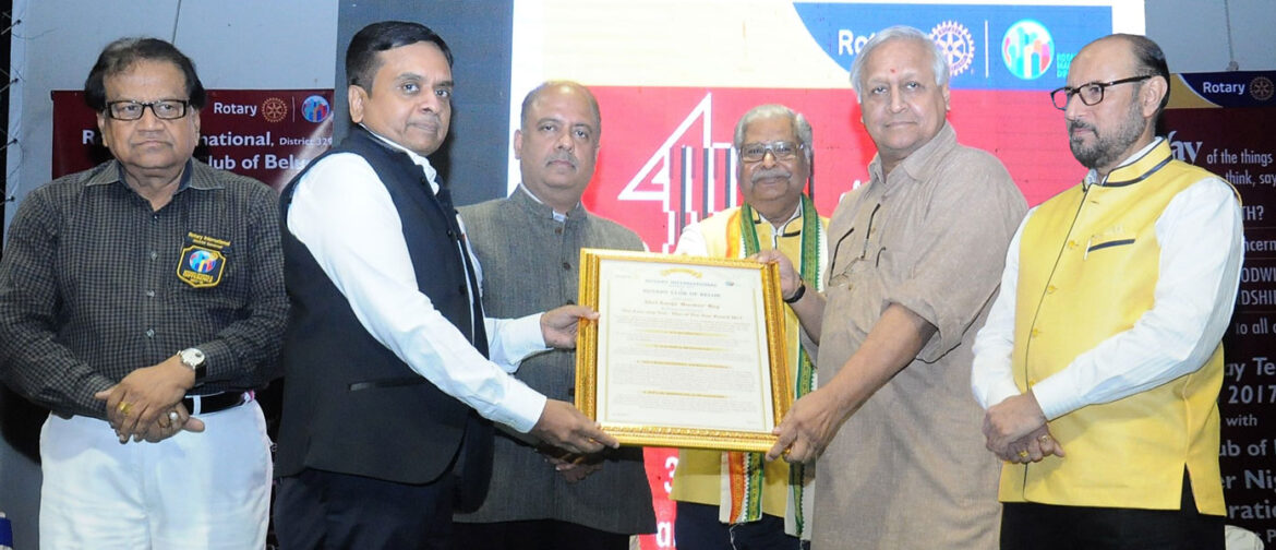 4-Way Test Award for Bunkar Roy