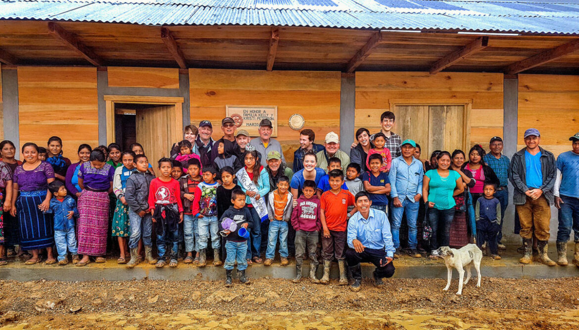 A Rotary family builds school in Guatemala