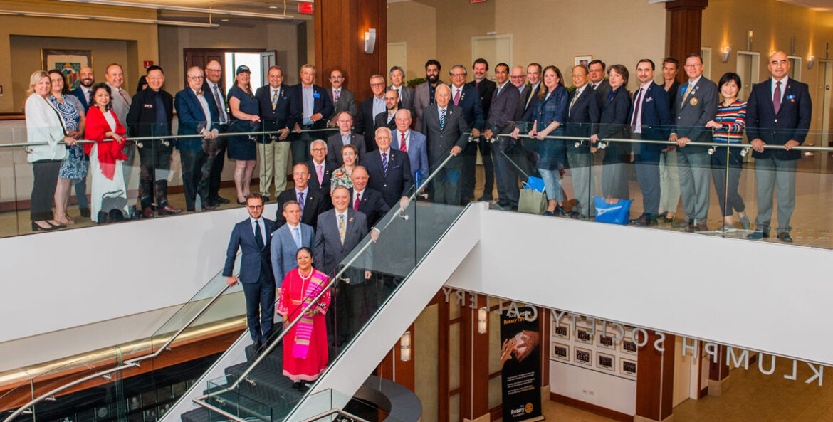 Rotary Editors meet in Evanston