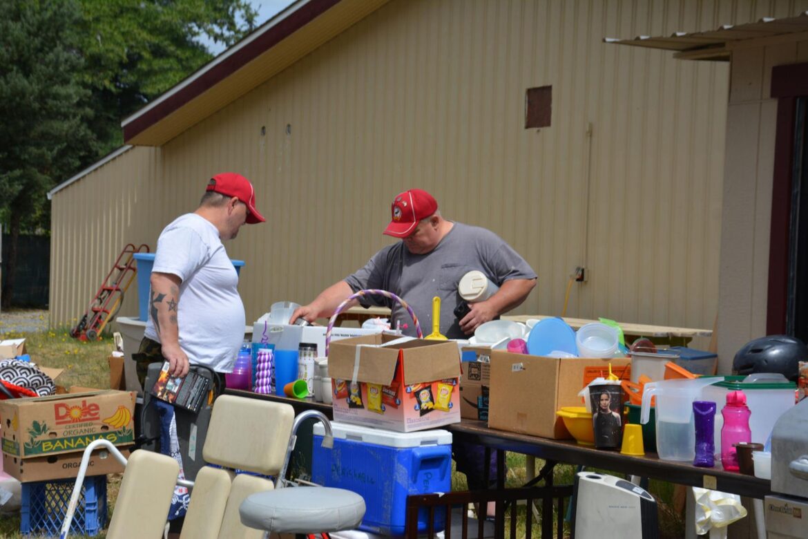 Rotary holds rummage sale to help students with food