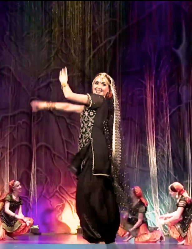 A dance performance at the institute.