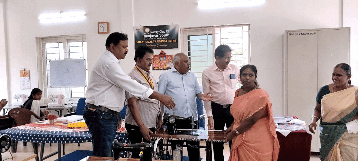 Tailoring skills enhance livelihood for rural women in Thanjavur