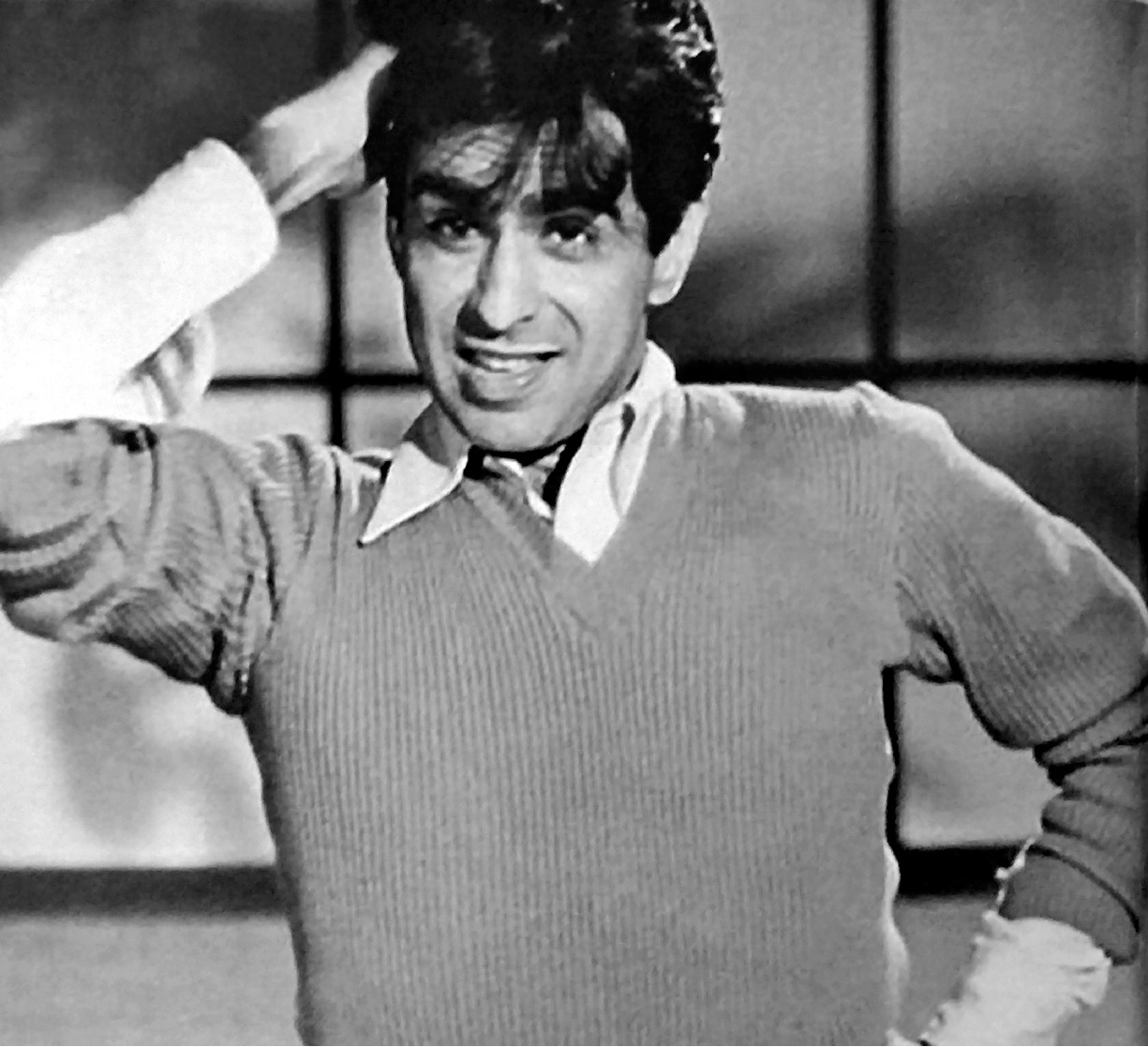 Dilip Kumar in Andaz (1949).