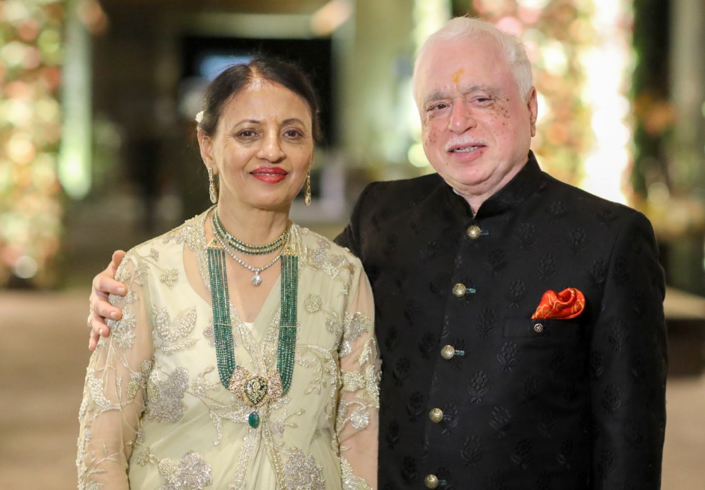 PRID Sushil Gupta with spouse Vinita.