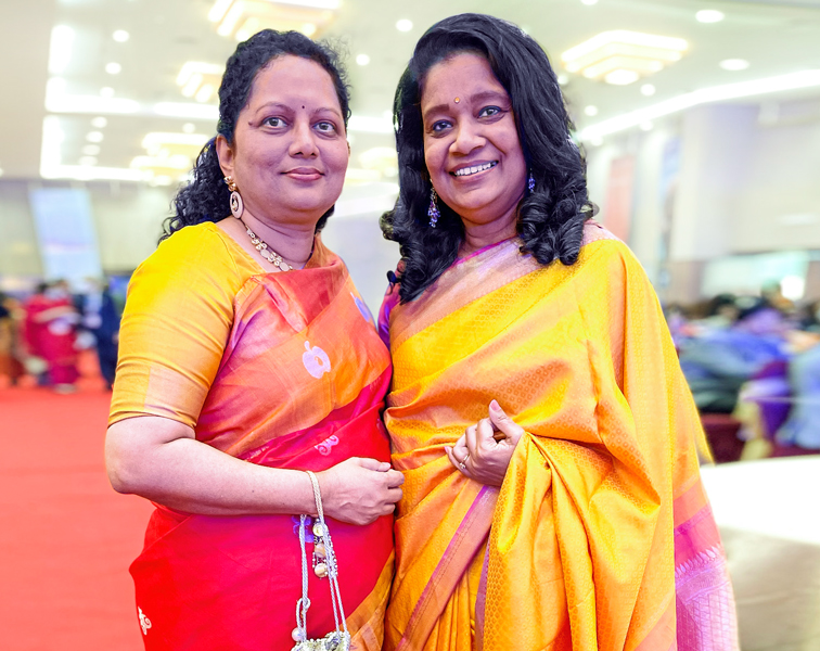 Vinita Venkatesh and Amita Kotbagi.