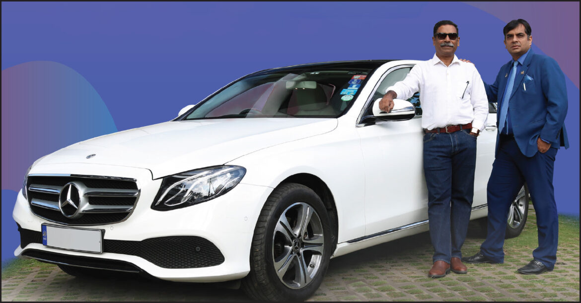 Dakoju auctions Benz for Rs.42 lakh, donates Rs.50 lakh to TRF