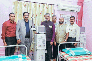 Rotary Kalpetta provides dialysis machines