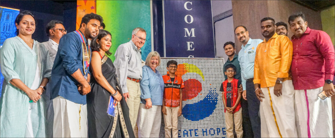 Chennai Rotaractors surprise RIPE McInally