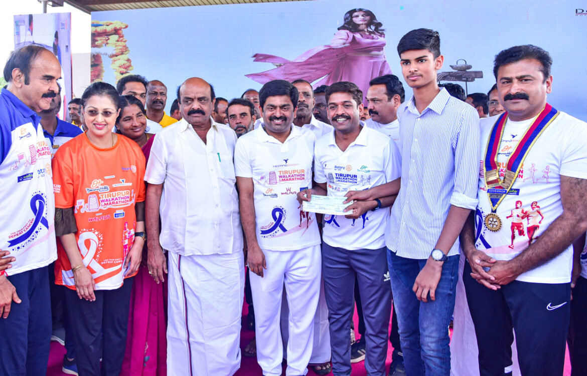 A marathon fundraiser for Rotary cancer care hospital