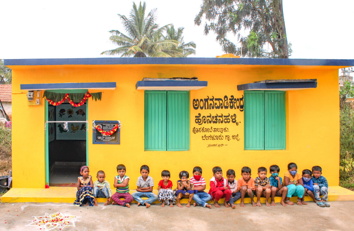 A single Bengaluru club renovates 214 anganwadis @ Rs.4 crore