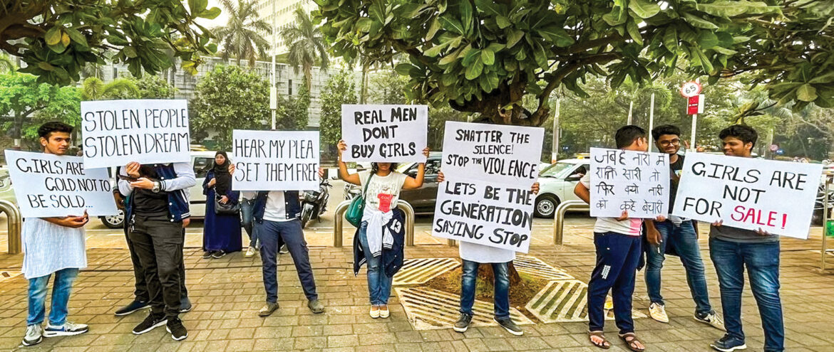 Mumbai Rotaractors put spotlight on women’s trafficking