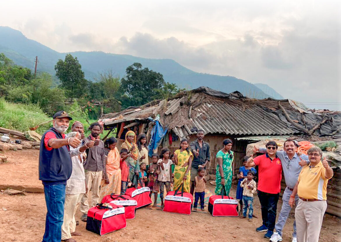 Utility kits for sugarcane farmers in Pune