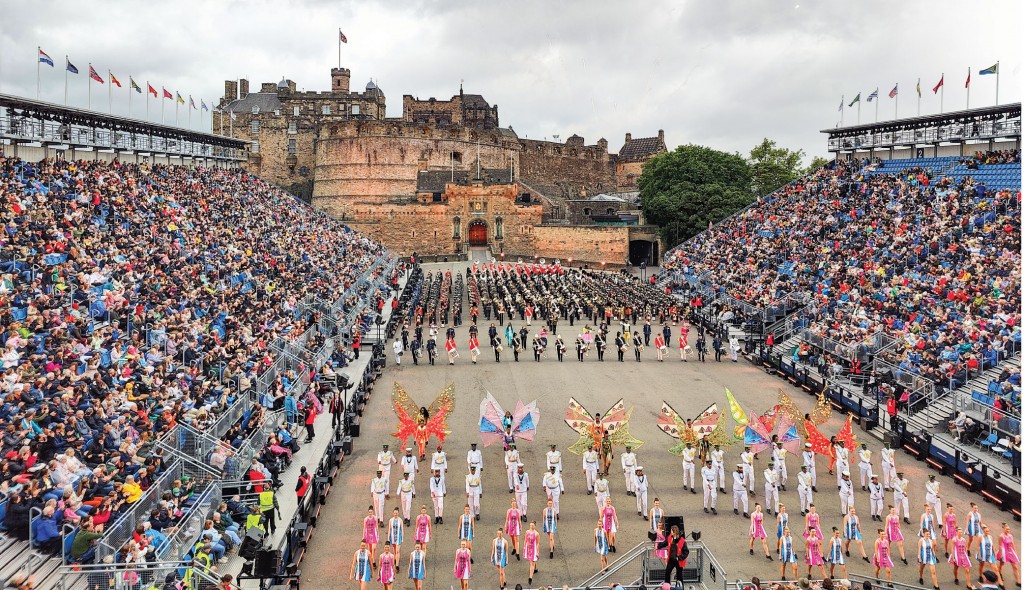The Military Band Show at the Palace of Holyroodhouse, Edinburgh. 