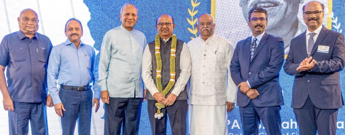 RID 3212 felicitates IPDG Muthu