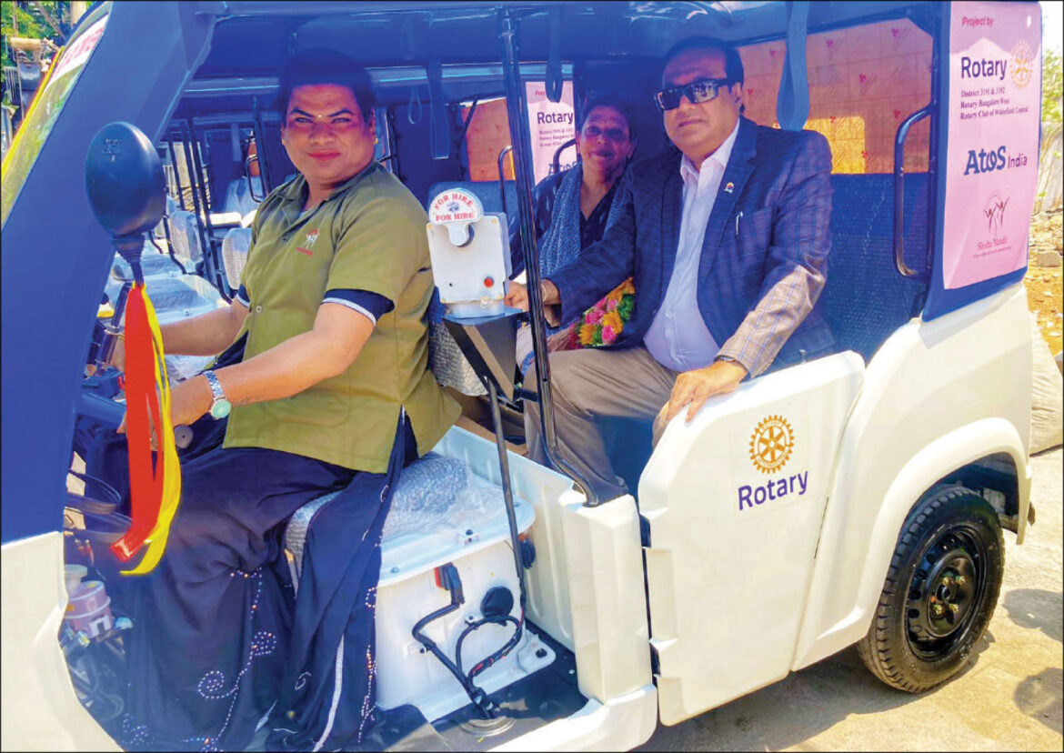 E-autorickshaws for women