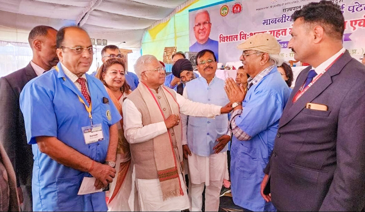 RAHAT medical camp in MP does 5,000 surgeries