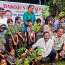 Saying dhanyavad with saplings of gratitude