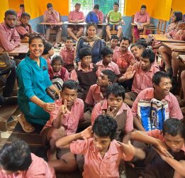 Rotary Rourkela Queens transforms a school