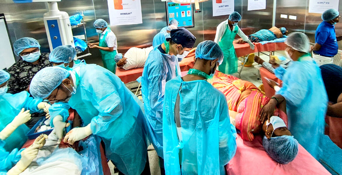 Surgery camp in Dondaicha