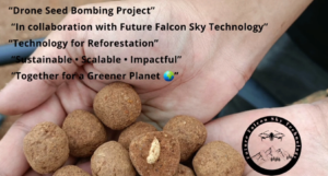 Rotary Seedballs Dispersal through drones